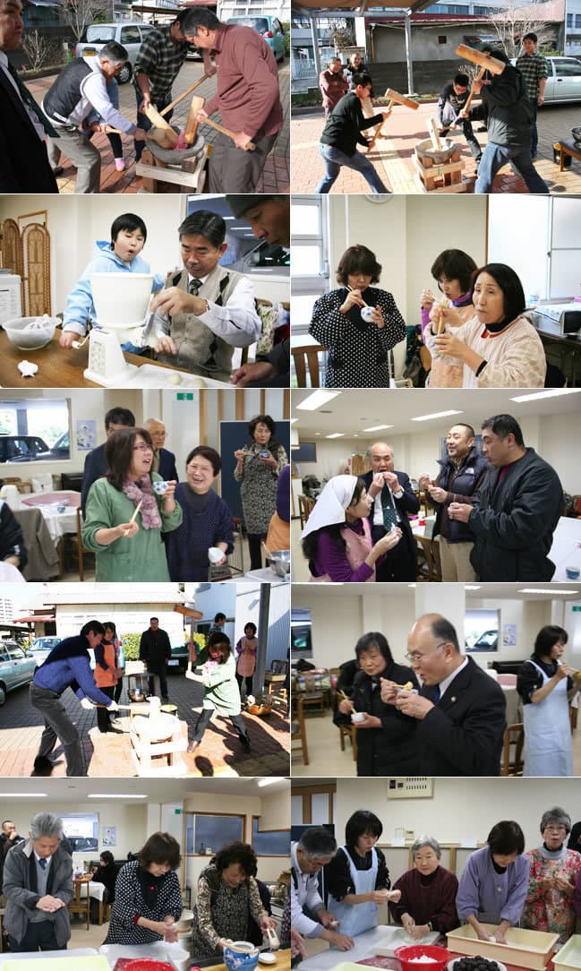 新春餅つき大会5